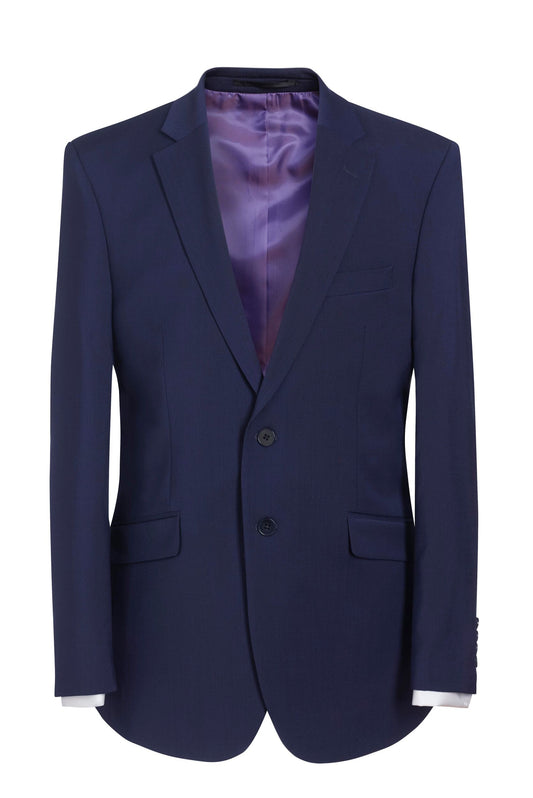 Avalino Tailored Fit Jacket Mid Blue