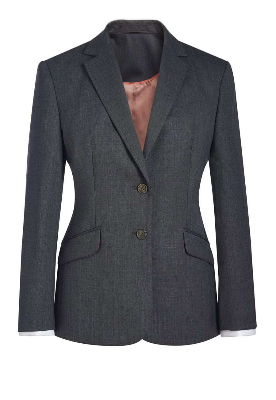 Connaught Classic Fit Jacket Mid Grey