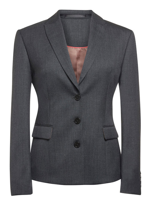 Ritz Tailored Fit Jacket Mid Grey
