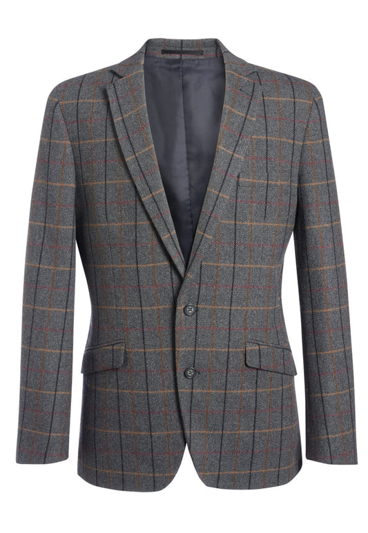 Quebec Tweed Jacket Grey/Brown