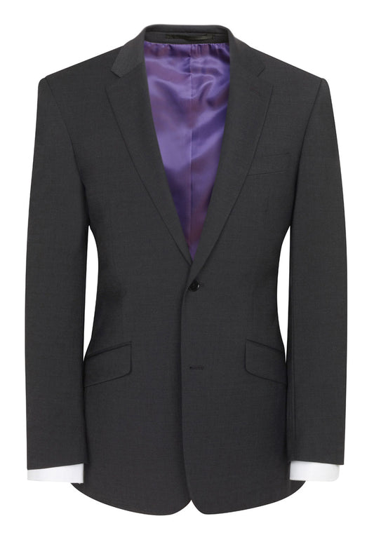 Avalino Tailored Fit Jacket Charcoal