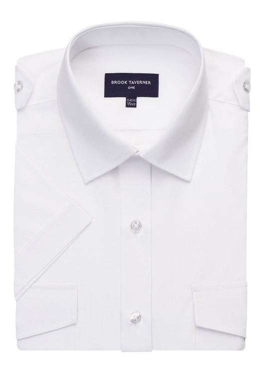 Olympus Classic Fit Pilot Shirt White