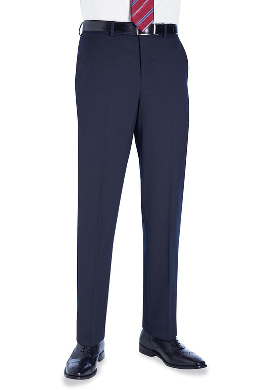 Aldwych Tailored Fit Trouser Navy