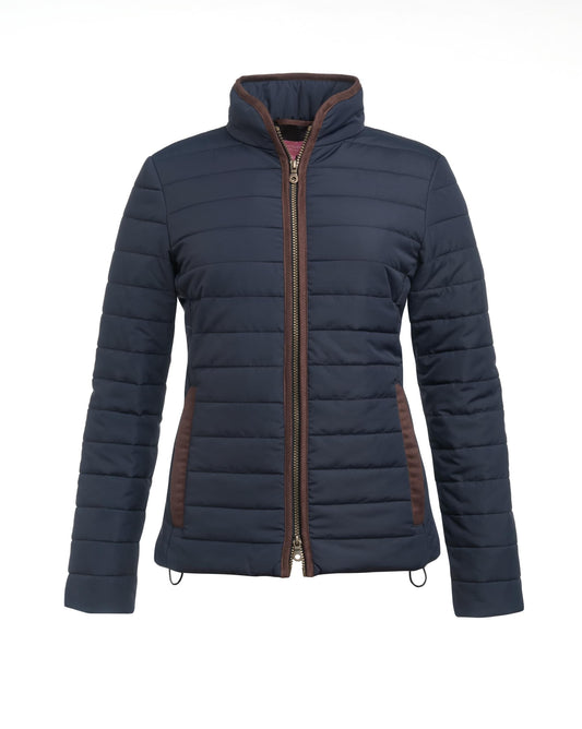 Alma Quilted Jacket  Navy