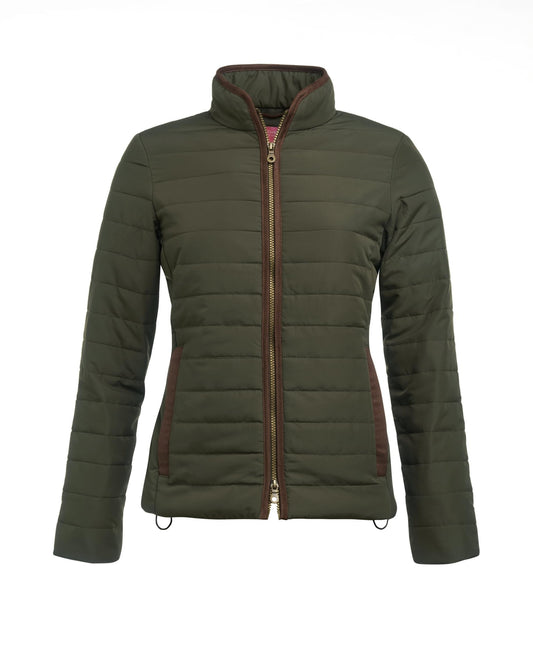 Alma Quilted Jacket  Olive