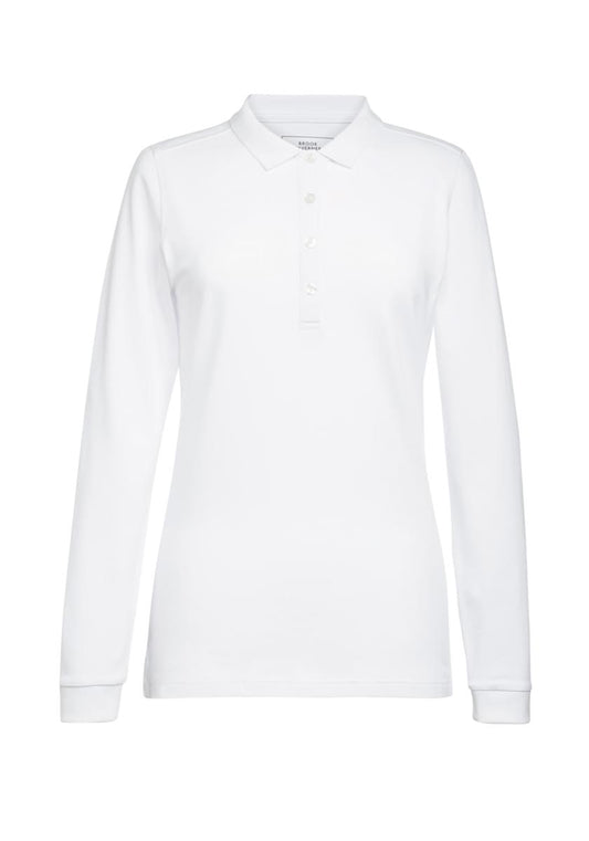 Anna Premium Cotton Polo White