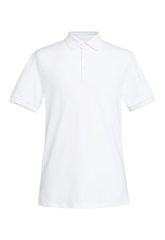 Hampton Premium Cotton Polo White