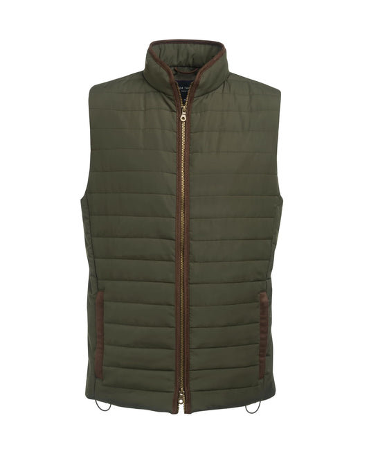 Tampa Quilted Gilet Olive