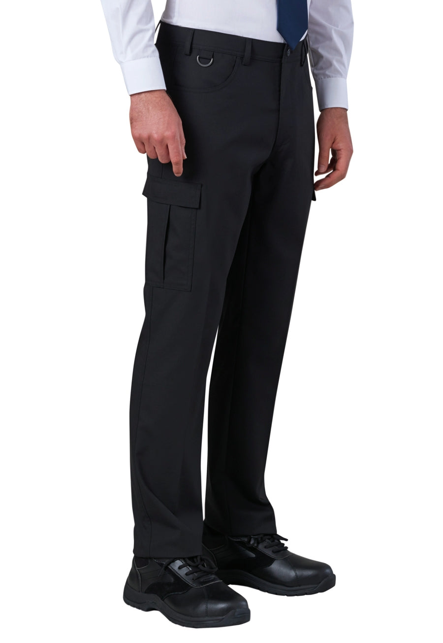 Tours Tailored Fit Cargo Trouser Black