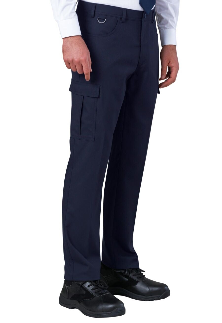 Tours Tailored Fit Cargo Trouser Navy